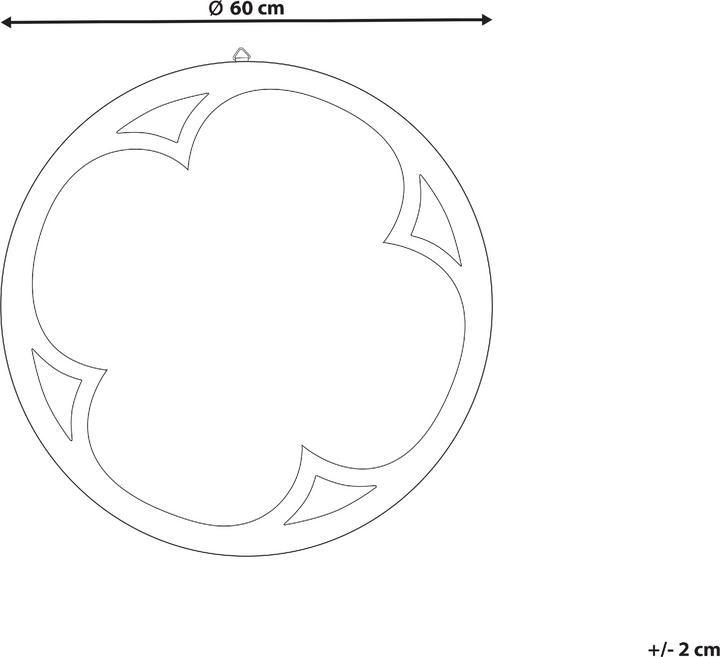 Actual product image Beliani Monclova (60 x 60 x 2 cm)