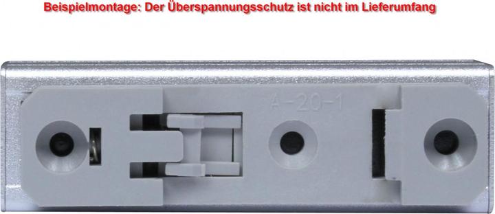 Produktbild Allnet TP Cat 6 Überspannungs-/Blitzschutz zbh. für ALL95100 Hutschiene Montageklammer