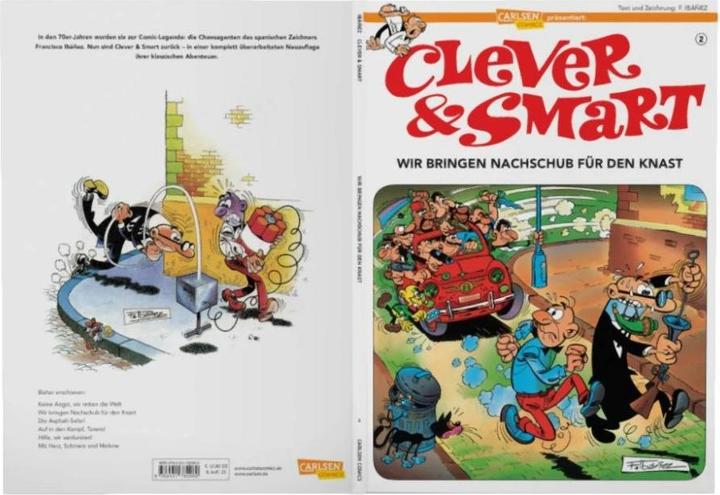 Actual product image Clever und Smart 2: Clever & Smart, Band 2 (German, Francisco Ibáñez, 2018)