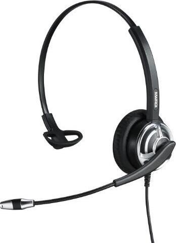 Actual product image Plusonic Headset 8.1P, monaural, NC, wideband (Cable)