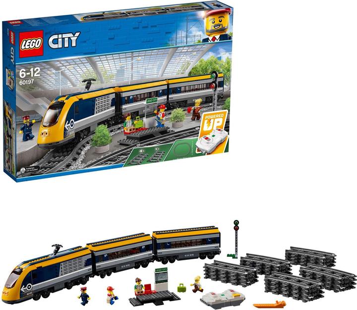 Actual product image LEGO Passenger train (60197, LEGO City, LEGO Powered UP)