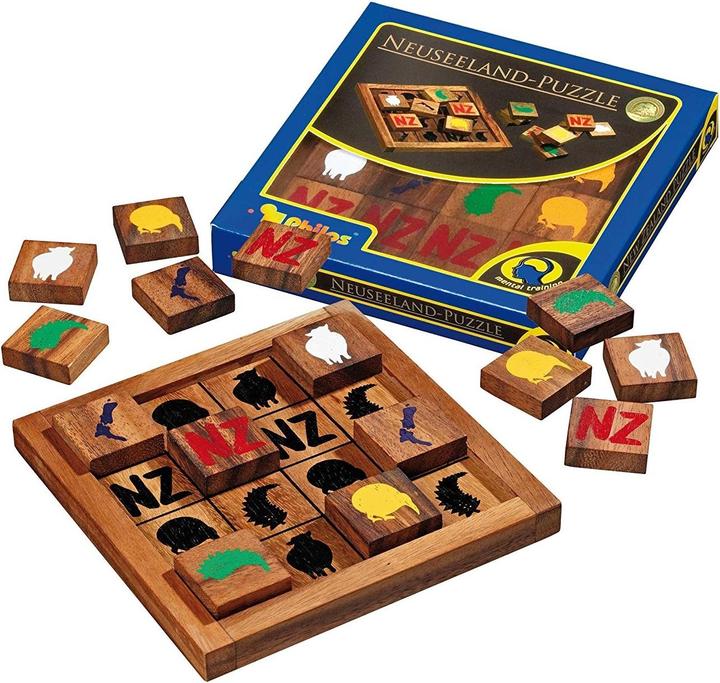 Image du produit Philos Puzzle Nouvelle Zélande (16 pièces)