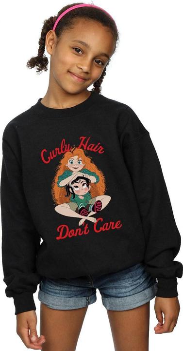 Produktbild Disney Wreck It Ralph Merida And Vanellope Sweatshirt Mädchen (152, 158)