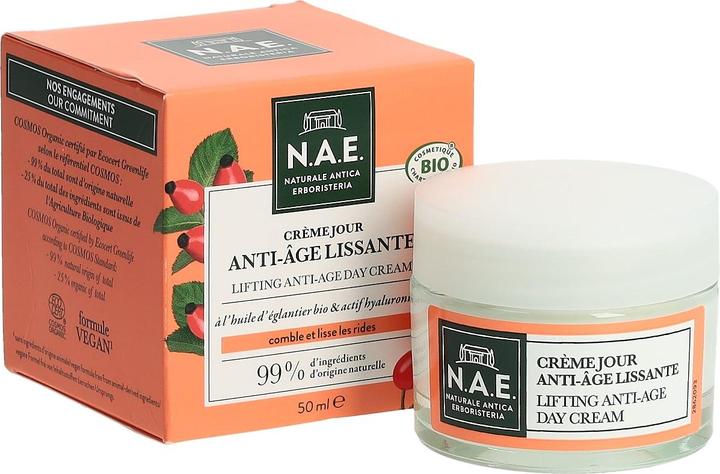 Actual product image N.A.E. Naturale Antica Erboristeria Lifting Day Cream, COSMOS Organic Certified & Vegan Formula 50 m (50 ml, Day cream)
