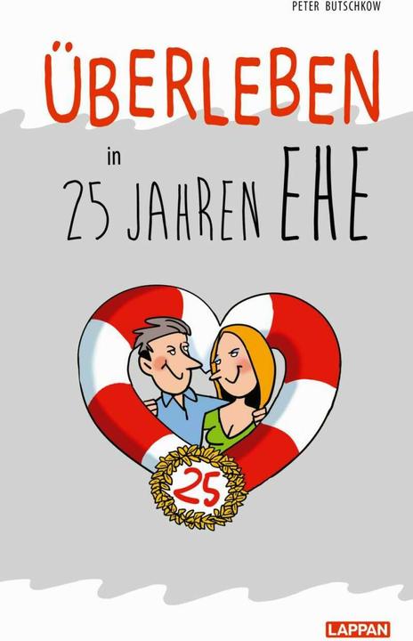 Immagine prodotto Überleben in 25 Jahren Ehe - Humorvolle Texte und Cartoons zur Silberhochzeit (Tedesco, Pietro Buchkov, 2021)
