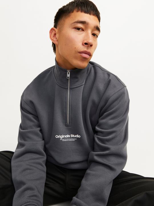 Immagine prodotto Jack & Jones Testo Felpa con mezza zip Felpa con mezza zip (L)