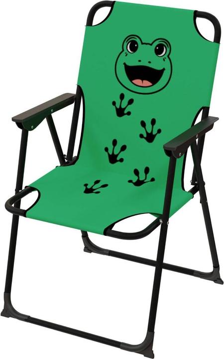 Produktbild Mojawo 4tlg Kinder Campingmöbel Set Frosch Campingstuhl Tisch Sonnenschirm