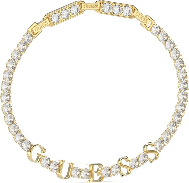 Guess Bracciale ARM PARTY (18.50 cm, Acciaio inossidabile, Con pietra/e)