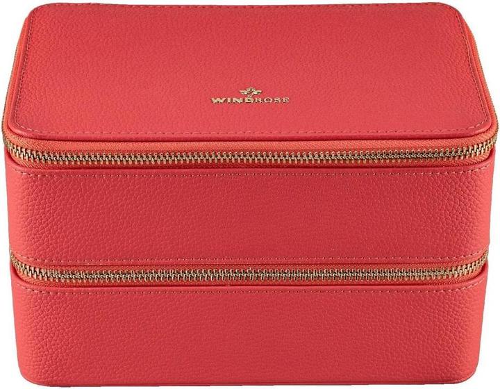 Image du produit Windrose 803974.01 - Etui à bijoux L avec fermeture éclair Aurora corail