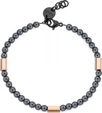 Image du produit Sagapo S'Agapo Riot Srt13 Hematite Beaded Bracelet