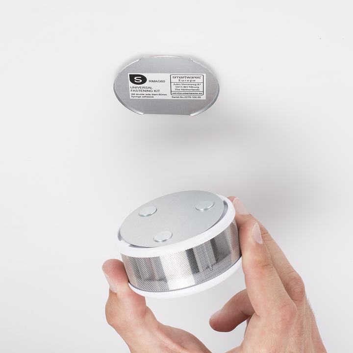 Actual product image Smartwares Magnetic attachment for smoke detectors