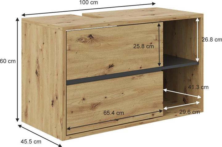 Produktbild Vicco Viola (100 x 60 x 45.5 cm)