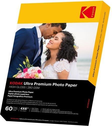 Actual product image Kodak Ultra Premium Photo 60 sheets 280gs (280 g/m², 10 x 15 cm, 60 x)