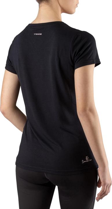 Produktbild Viking Europe Bamboo Light T-Shirt Damen schwarz Grösse L 2022 Kurzarmshirt (L)