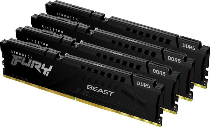 Productafbeelding Kingston FURY Beast (4 x 16GB, 5600 MHz, DDR5 RAM, DIMM 288 pin)