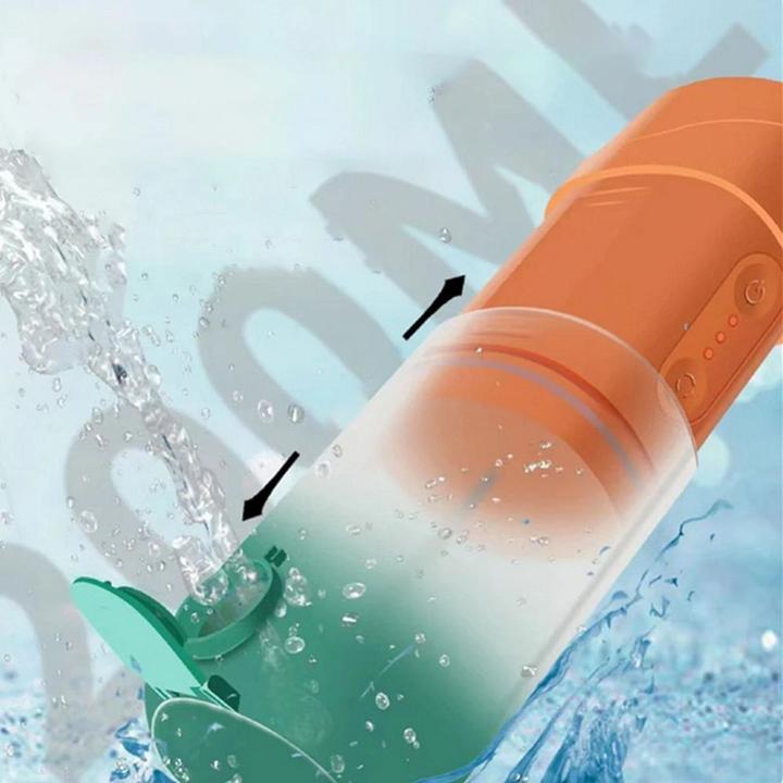 Image du produit OEM Consumer electronics Electric oral irrigator 200 ml 4 tips RC-K-563 orange