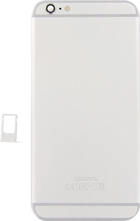 OEM Ersatz iPhone 6s Plus rückseitige Abdeckung komplettes Set Silber (Abdeckung, IPhone 6S Plus)