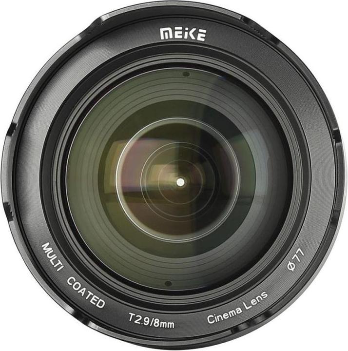 Actual product image Meike 8mm T2.9 MFT Cine Lens