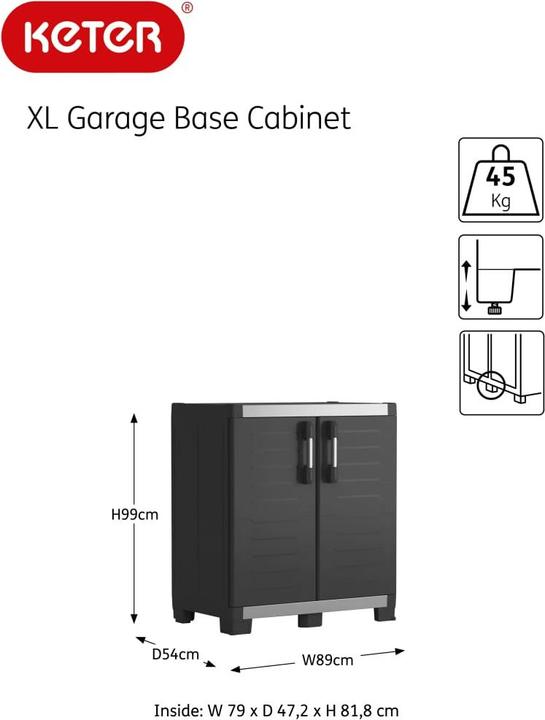 Produktbild Keter Schrank (89 x 54 x 99 cm)