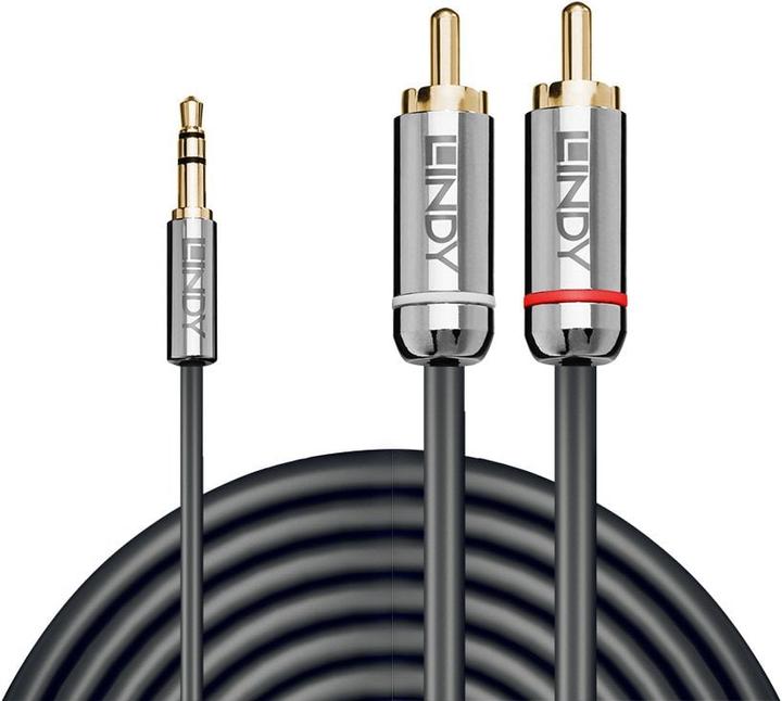 Produktbild Lindy 3.5 mm – Cinch (1 m, Cinch, 3.5mm Klinke (AUX))