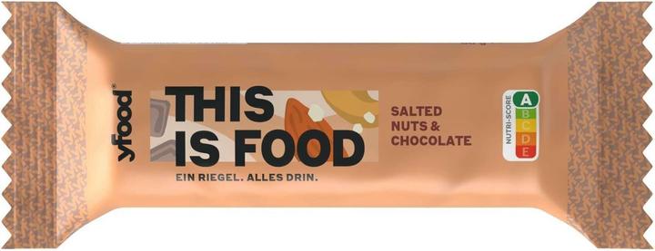 Produktbild YFood Salted Nuts & Chocolate (Salted Haselnut & Chocolate, 12 Stk., 720 g)