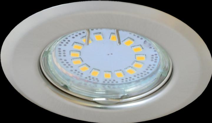 Tracon Einbauleuchte für Spotlampen, mat krom
