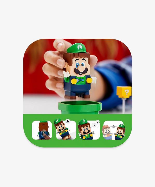Actual product image LEGO Super Mario 71387 Adventures with Luigi starter set (71387, LEGO Super Mario, LEGO Rare Sets)