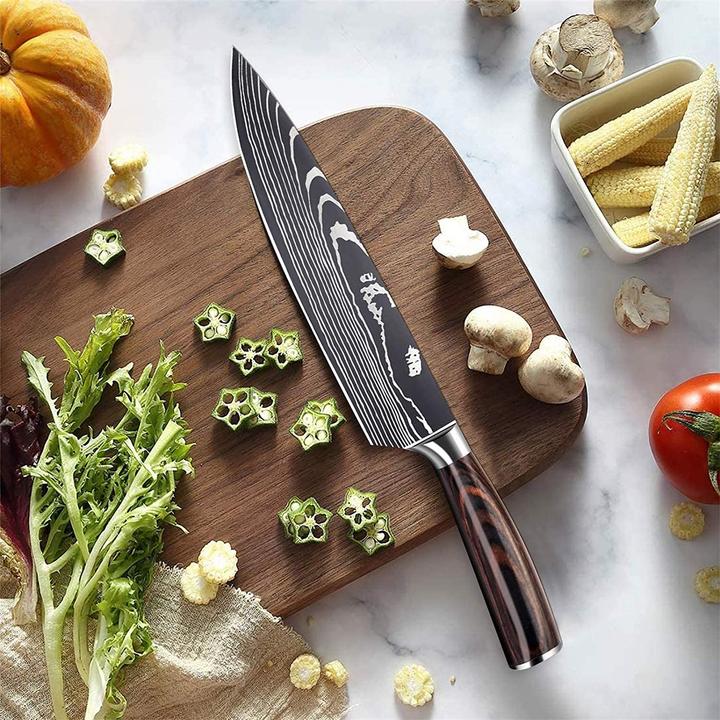 Produktbild Kepeak Scharfe Kochmesser aus Edelstahl (20.30 cm)