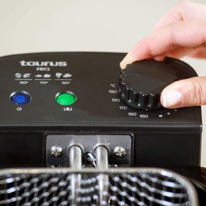 Actual product image Taurus 3L deep fryer (EU plug)