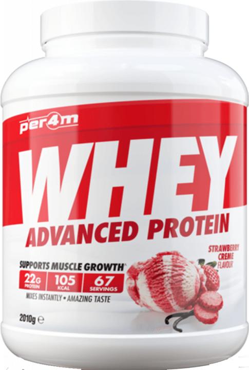 Produktbild Per4m Whey Advanced Protein (Strawberry Creme, 1 Stk., 2010 g)