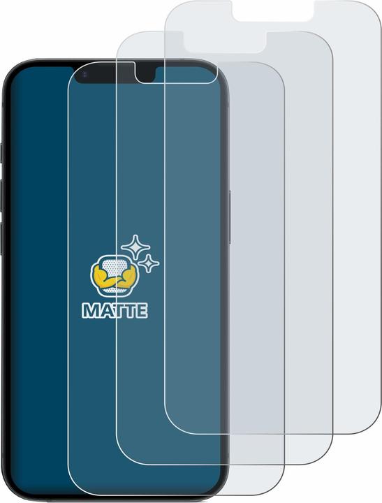 Actual product image BROTECT Protector Anti-Glare (6 Piece, Apple iPhone 16e)