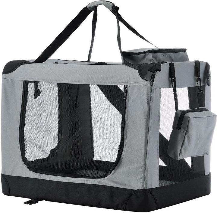 Produktbild Hauptner Hundetransportbox (faltbar) (Hund, Sicherheitsverschluss, Waschbar, Atmungsaktiv)