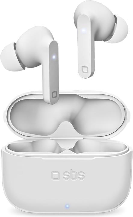 Produktbild SBS Urban Pro Kopfhörer True Wireless Stereo (TWS) im Ohr Anrufe/Musik Bluetooth Weiss (4 h, Kabellos)