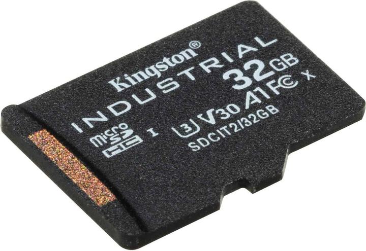 Image du produit Kingston microSDHC industriel pSLC (32 Go, microSDHC, U3, UHS-I)