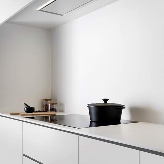 Image du produit NOVY 26080 cooker hood Built-in White ³/h B (Hotte écran plat)