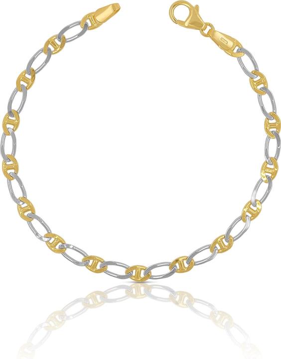Actual product image Muau Fantasy (21 cm, 750, White gold, 18K yellow gold)