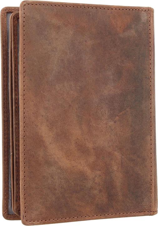 Image du produit Greenland Nature Porte-passeport Montenegro RFID en cuir 12 cm