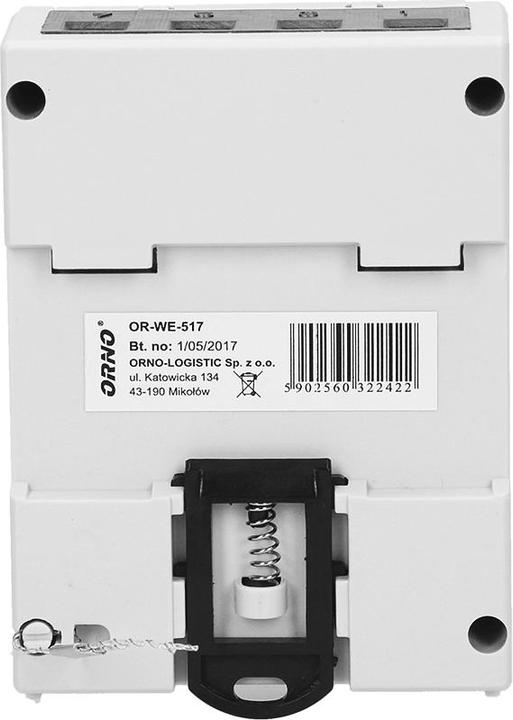 Immagine prodotto MGA ORNO 3-FAZOWY LICZNIK ENERGII ELEKT.80A. WIELOT. RS485 MID