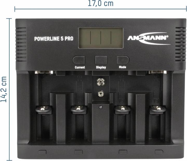 Actual product image Ansmann Powerline 5 Pro (1 pcs., Chargers without battery)