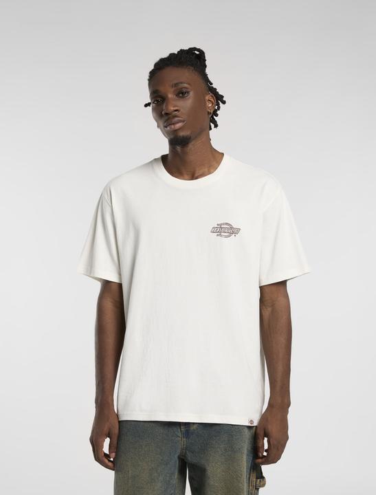 Actual product image Dickies Wood Logo Tee Egret (M)