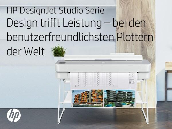 Produktbild HP Designjet Studio Steel 5HB14C#B19 (Thermodirekt, Farbe)