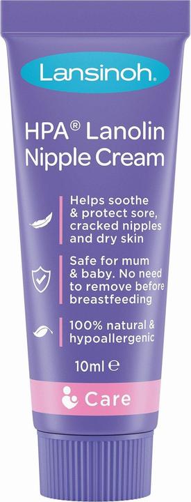 Actual product image Lansinoh lanolin nipple cream, 10ml (10 ml)