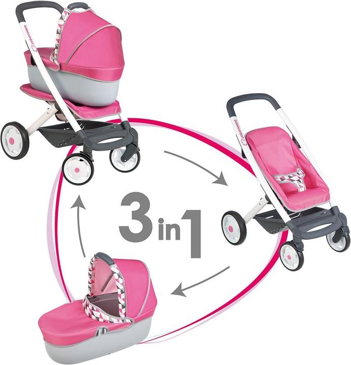 Immagine prodotto Smoby Passeggino Bébé Confort con carrozzina per bambole