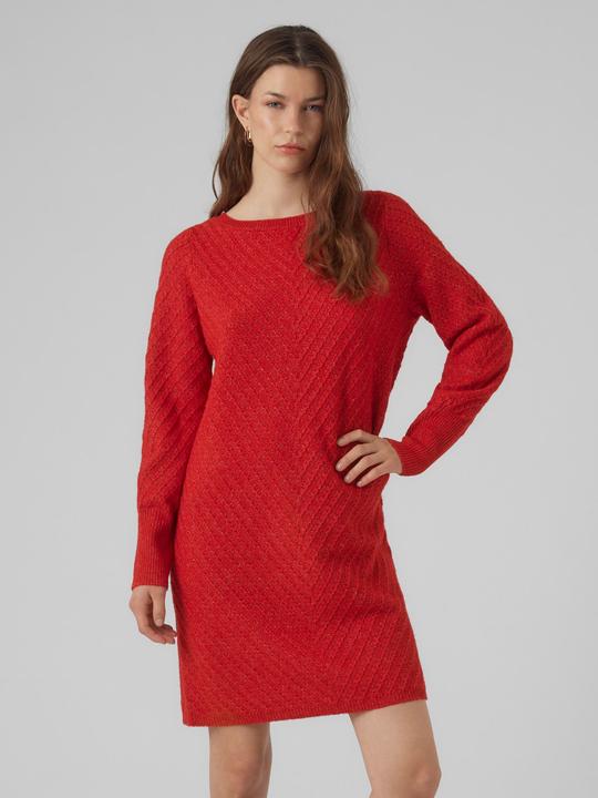 Image du produit Vero Moda VMANJASTINNA LS BOATNECK DRESS GA EXC Robe en maille (S)