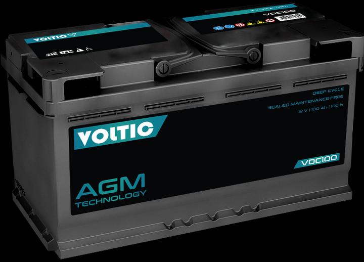 Actual product image Voltic VDC100 (12 V, 100 Ah)
