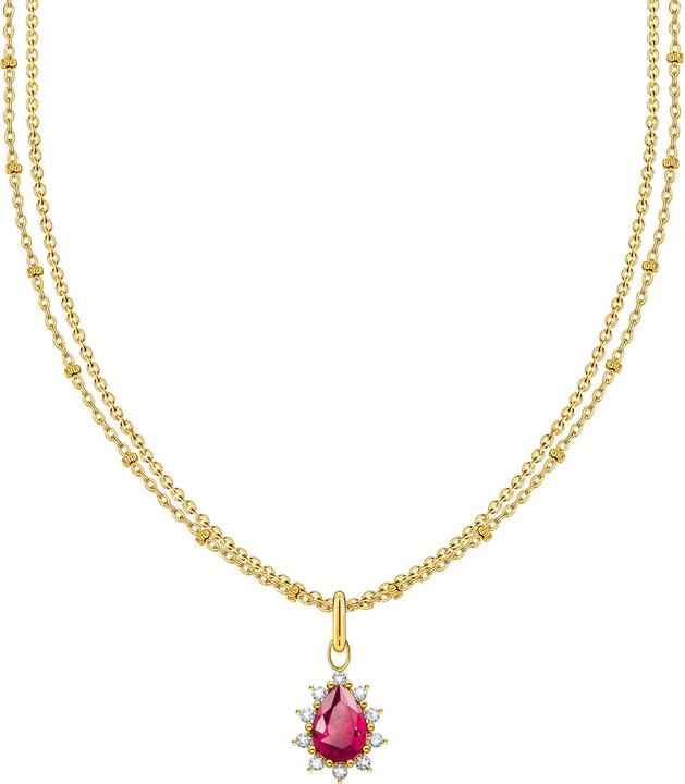 Produktbild Thomas Sabo Kette mit Anhänger Vintage Romance (925er Silber, 40 - 45 cm)