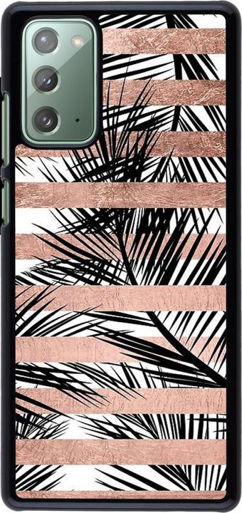 Produktbild PhoneLook Hülle Palm trees gold stripes (Samsung Galaxy Note 20)