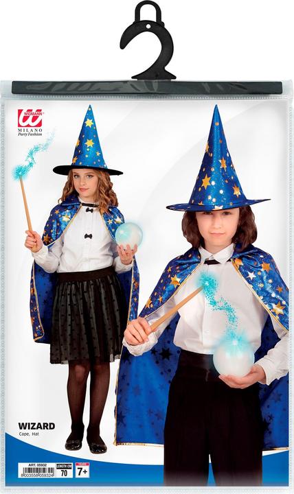 Produktbild Magni Kinderkostüm-Set Zauberer Umhang und Hut (One Size)