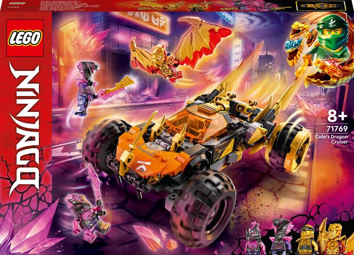 Actual product image LEGO Cole's dragon speedster (71769, LEGO Ninjago)