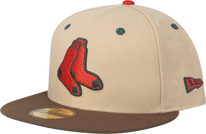 Immagine prodotto New Era 59Fifty Fitted Cap - Boston Red Sox beige cammello (7 1/2)